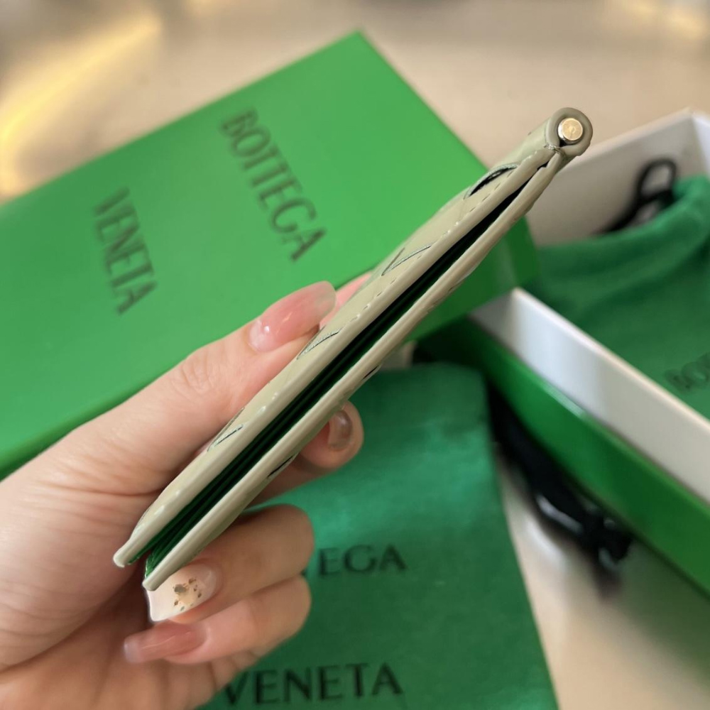 Bottega Veneta Intrecciato Bill_Clip_Wallet