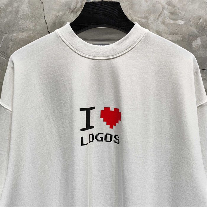 베트멍 ‘I Love Logos’ 오버사이즈 반팔 티셔츠