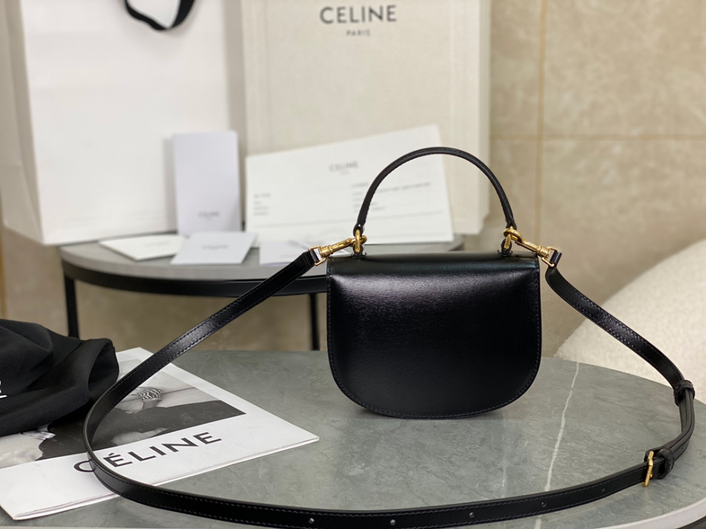 셀린느 Mini Clea Vesace Calfskin