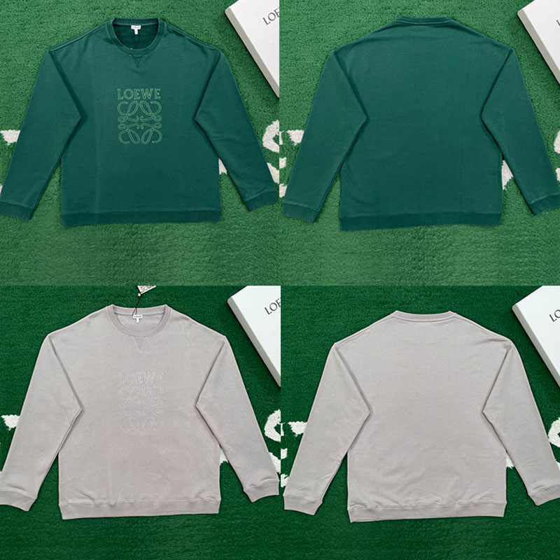 로에베 아나그램 레귤러 코튼 스웨트셔츠 맨투맨