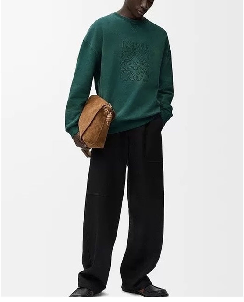 로에베 아나그램 레귤러 코튼 스웨트셔츠 맨투맨