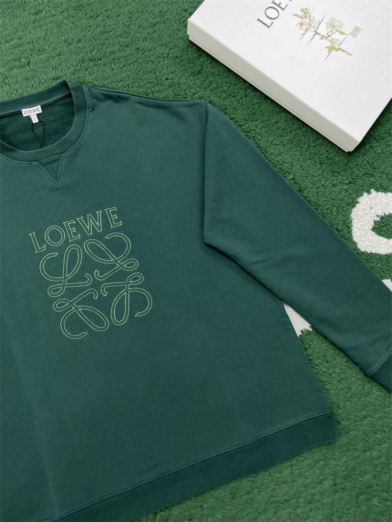 로에베 아나그램 레귤러 코튼 스웨트셔츠 맨투맨