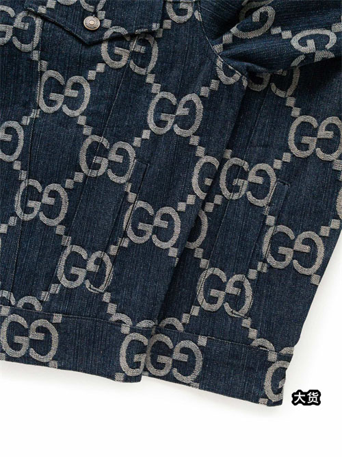 구찌 점보 GG 데님 자켓