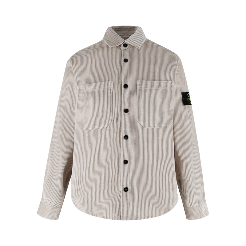 스톤아일랜드 코듀로이 오버셔츠
