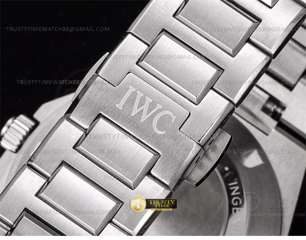 GH공장 IWC 인제니어 아쿠아다이얼 브레이슬릿 IWC0555D – Ingenieur Auto SS_SS A-Grn GHF MY9015 그린 블루