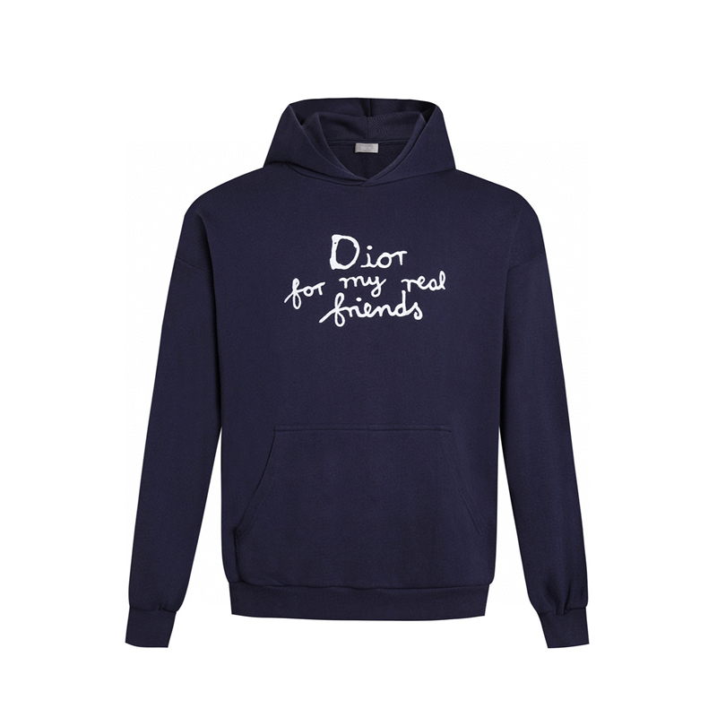 디올 x 힐튼 넬 코튼 후드 스웨트셔츠