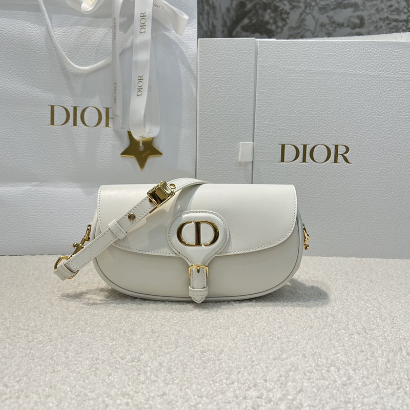 디올 바비 이스트-웨스트 숄더백 라떼 복스