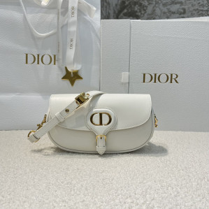 디올 바비 이스트-웨스트 숄더백 라떼 복스