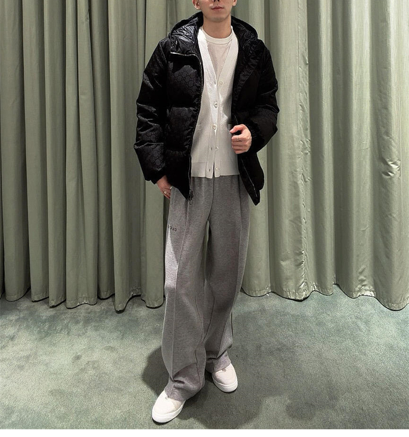 구찌 코튼 피케 더블 스포츠웨어 팬츠