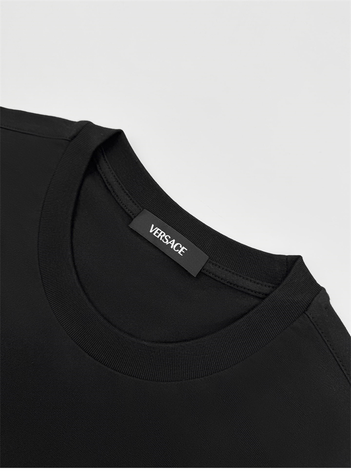베르사체 메두사 패치 반팔 티셔츠