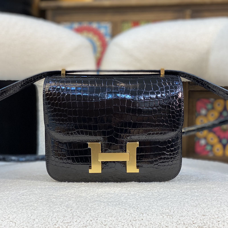 에르메스 콘스탄스 핸드백 악어가죽