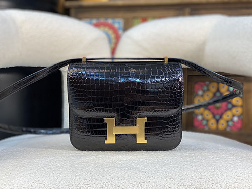 에르메스 콘스탄스 핸드백 악어가죽