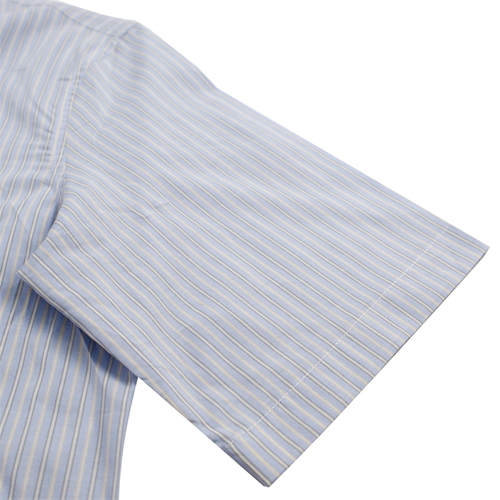 디올 Couture 꾸뛰르 은방울꽃 자수 스트라이프 반팔 셔츠