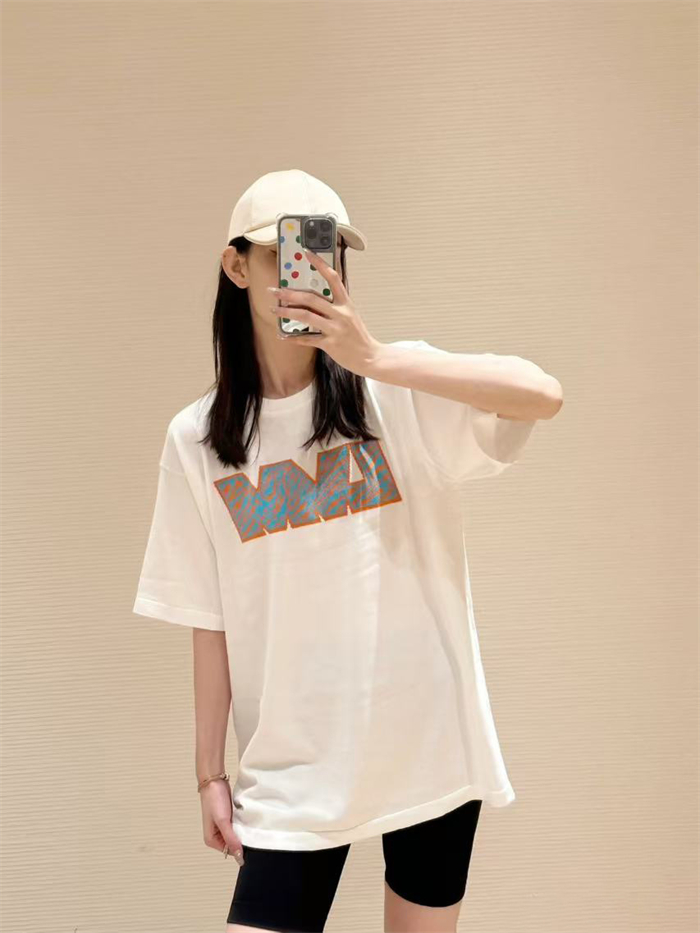 루이비통 LVM 자카드 반팔 니트