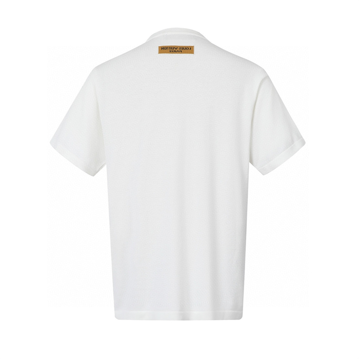 루이비통 LVM 자카드 반팔 니트