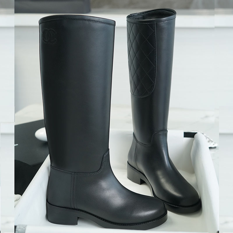 샤넬 cc로고 22b 하이 부츠