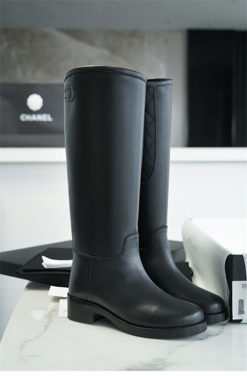 샤넬 cc로고 22b 하이 부츠