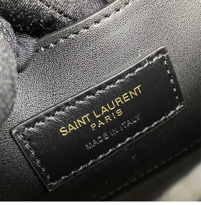 생로랑 케이트 미디엄 숄더백 크로커다일 엠보싱