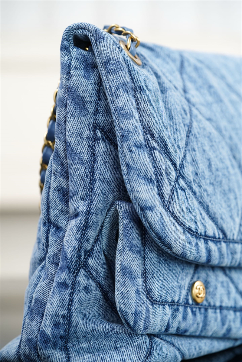 샤넬 25K 투포켓 맥시 플랩백