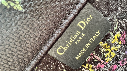 디올 북 토트백 어라운드 더 월드 블랙 멀티