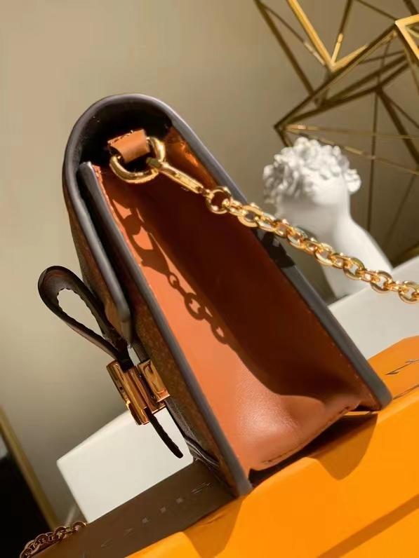 Louis Vuitton Dauphine Chain Wallet Monogram