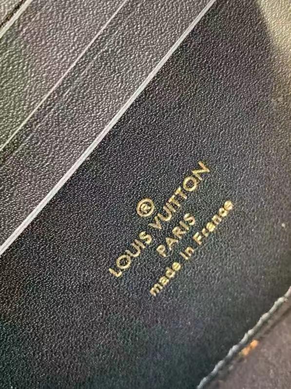 Louis Vuitton Dauphine Chain Wallet Monogram