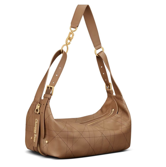 디올 D-Journey 디저니 스몰 백 카멜 매크로 까나쥬