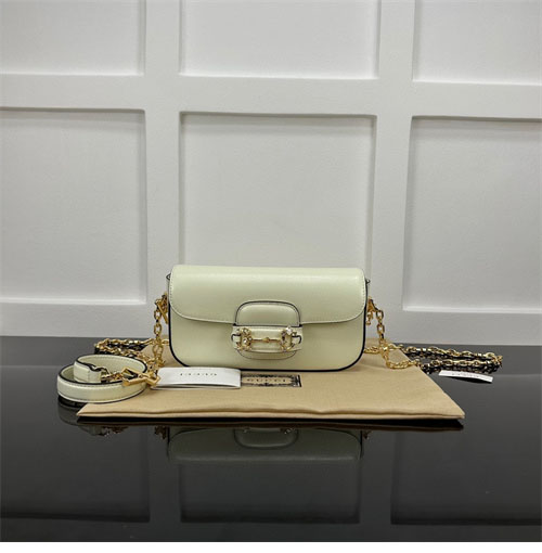 구찌 1955 홀스빗 메탈 스몰 숄더백