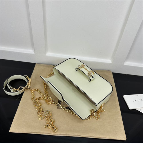 구찌 1955 홀스빗 메탈 스몰 숄더백