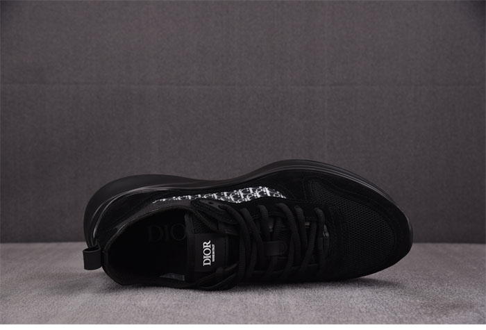 디올 B25 러너 스니커즈 블랙