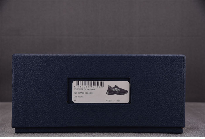 디올 B25 러너 스니커즈 블랙