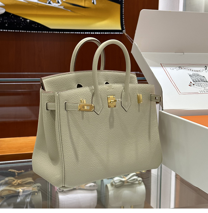 에르메스 버킨백 25 토고 금장
