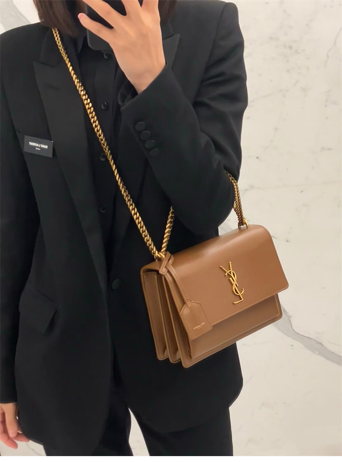 생로랑 선셋 미디엄 숄더백