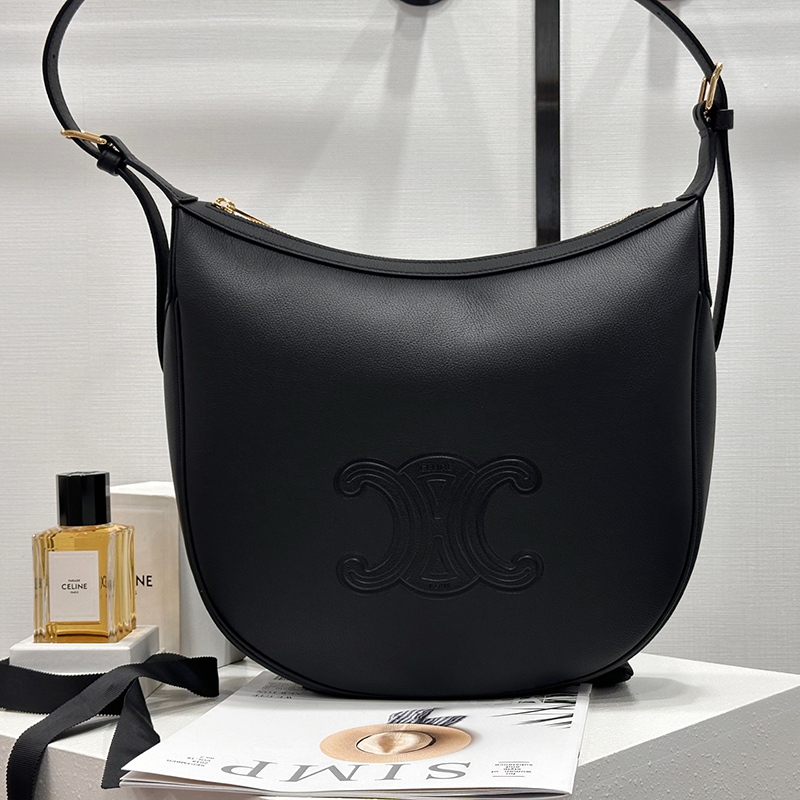 셀린느 미디엄 엘로이즈 백 블랙 114713