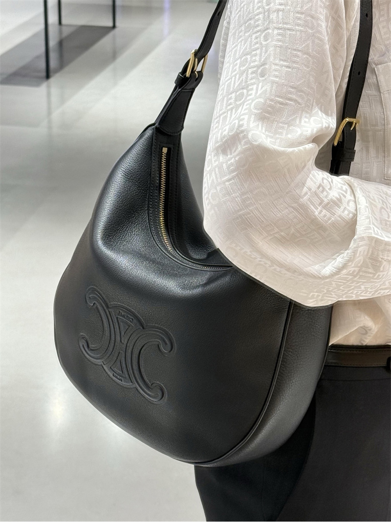 셀린느 미디엄 엘로이즈 백 블랙 114713