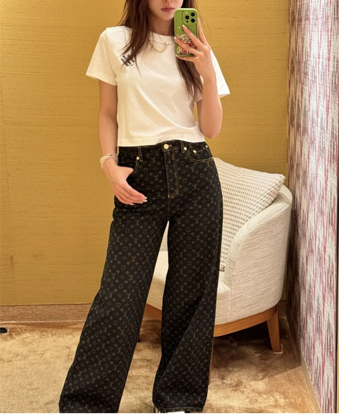 루이비통 LVMD 시그니처 반팔 티셔츠