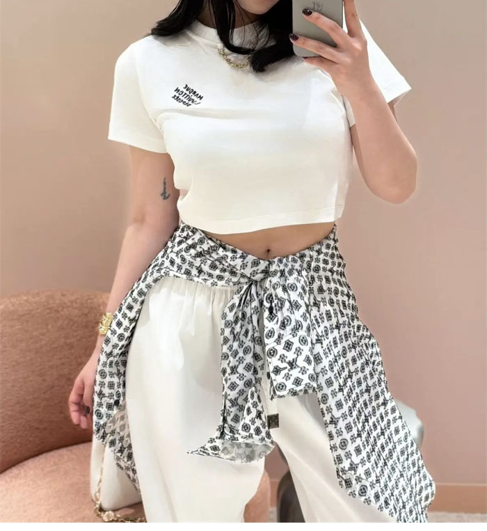 루이비통 LVMD 시그니처 반팔 티셔츠