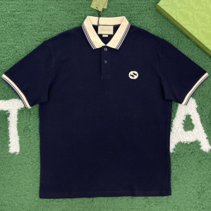 구찌 인터로킹 G 코튼 폴로 셔츠 반팔