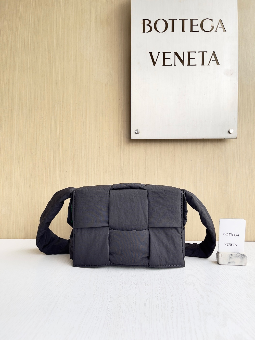 Bottega Veneta Small Padded Tech Cassette Two Tone