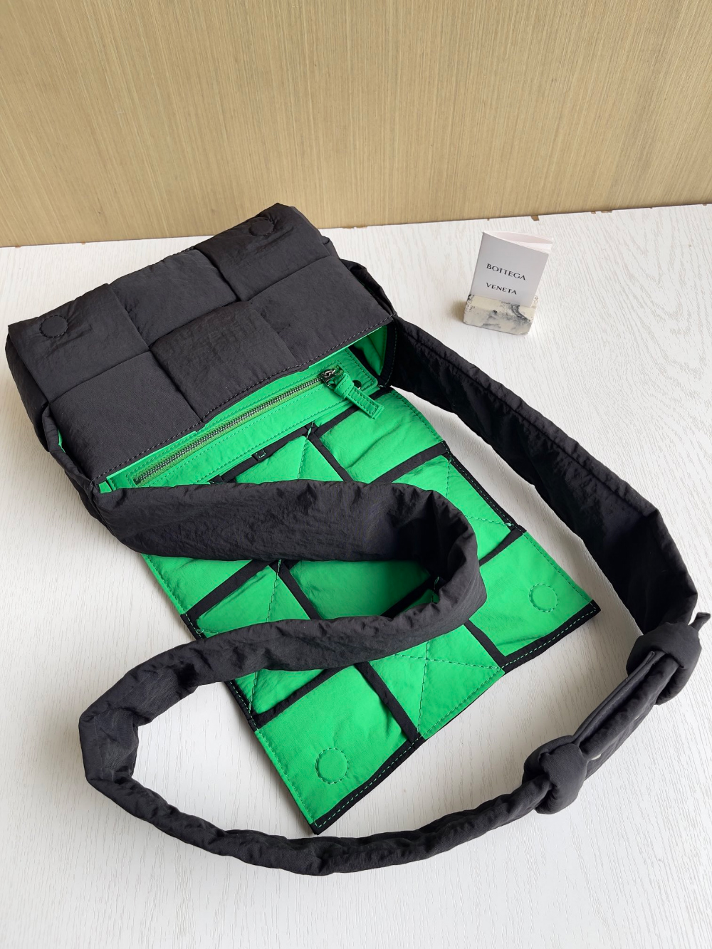 Bottega Veneta Small Padded Tech Cassette Two Tone