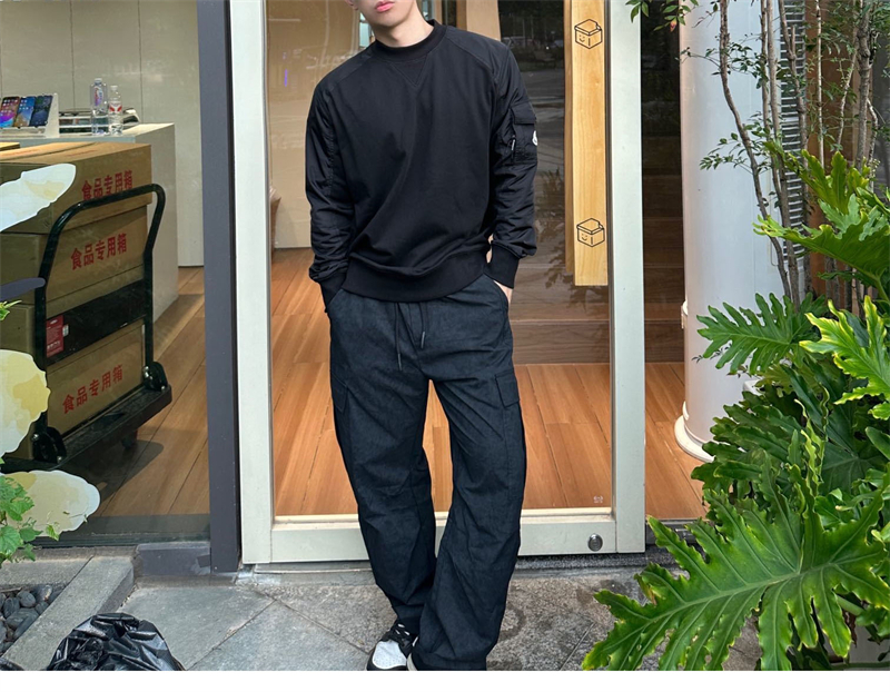 몽클레어 코튼 블렌드 스웨트셔츠 맨투맨