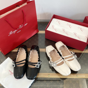 로저비비에 스트랩 발레리나 플랫 슈즈