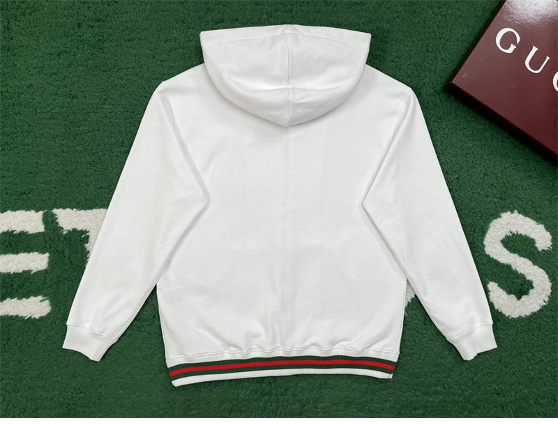 구찌 Web코튼 저지 스웨트셔츠 후드 집업