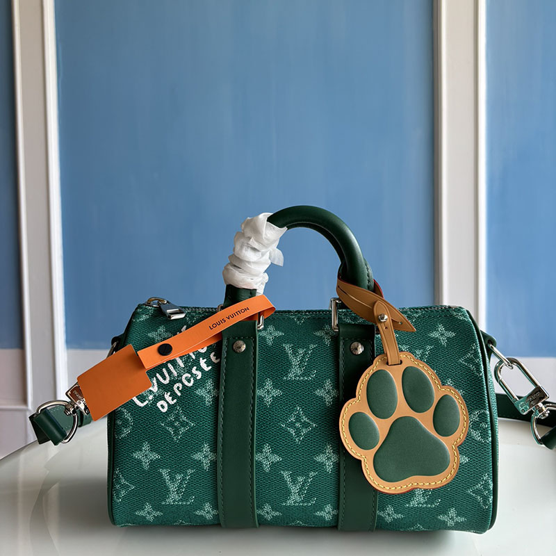 루이비통 반둘리에 25 키폴 헤리티지 모노그램 M12684