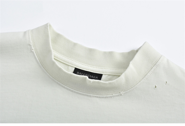 발렌시아가 3B 리퀴파이드 오버사이즈 반팔 티셔츠