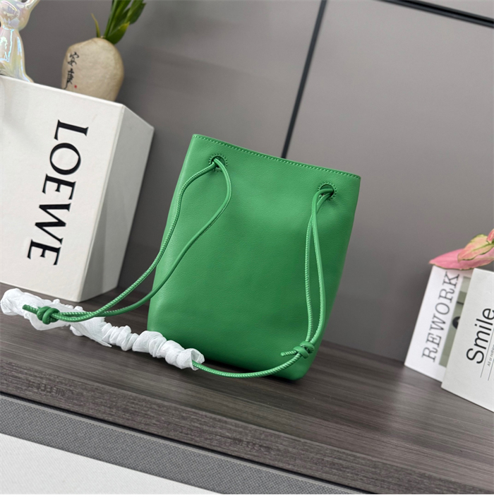 로에베 페블 버킷백