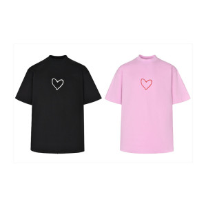 발렌시아가 Script 로고 반팔 티셔츠 2Color