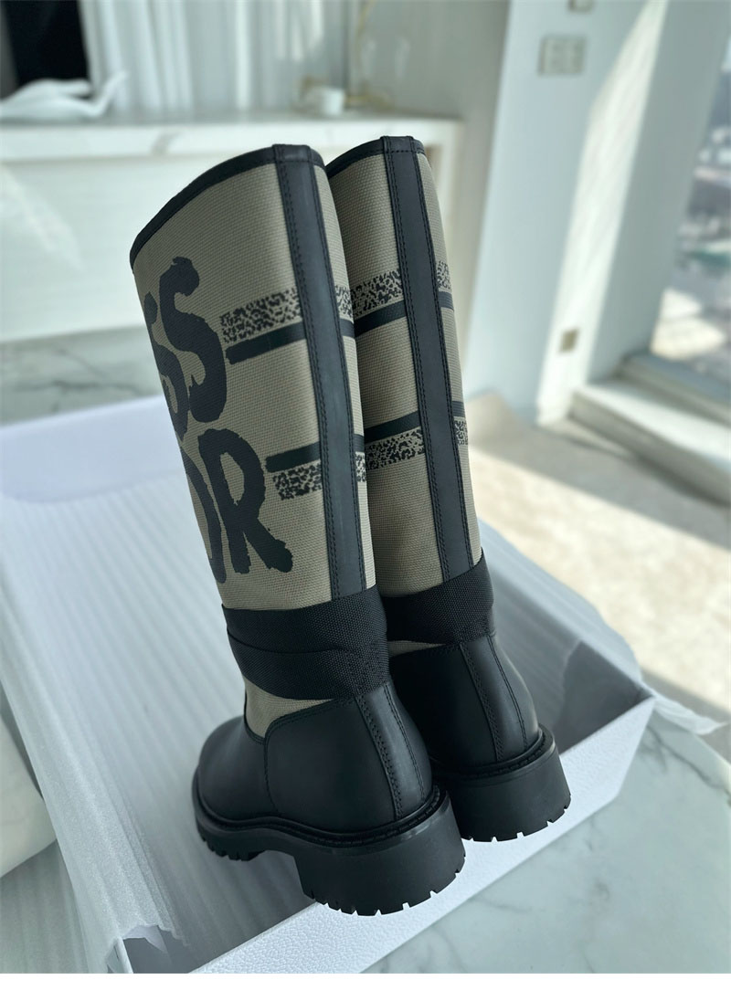 디올 D-Major 앵클 부츠