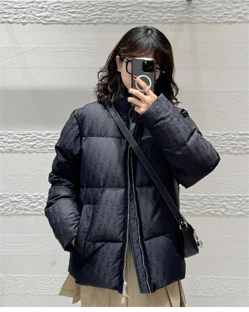 디올 오블리크 다운 패딩 자켓