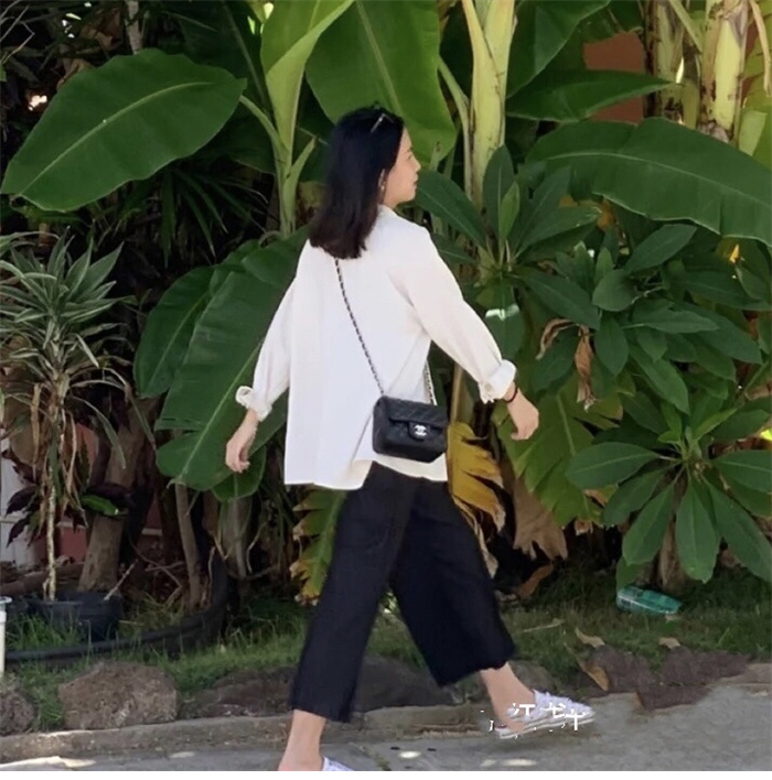 샤넬 클래식 플랩 은장